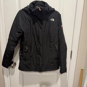 The North Face Womens Summit Series Insulated Hooded Jacket Black